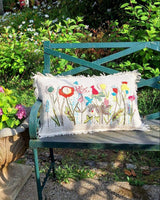 Almofada florida da marca bloomingville