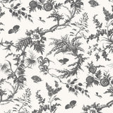 Papel de parede floral Thibaut