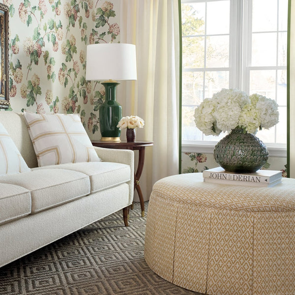 Papel de parede SUSSEX HYDRANGEA thibaut