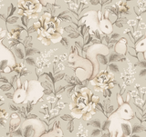 Papel de parede com padrão de coelhos borastapeter