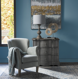 Tapete ANIK Blue Rug Blanc D´Ivoire