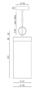 Candeeiro de teto Nooi, Aromas