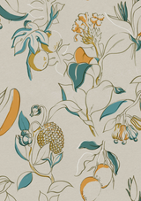 Papel de Parede Guanábana, Tres Tintas