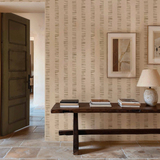 Papel de Parede Pegadas Lineares, Tres Tintas