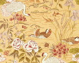 Papel de Parede Crane & Frog, Sanderson