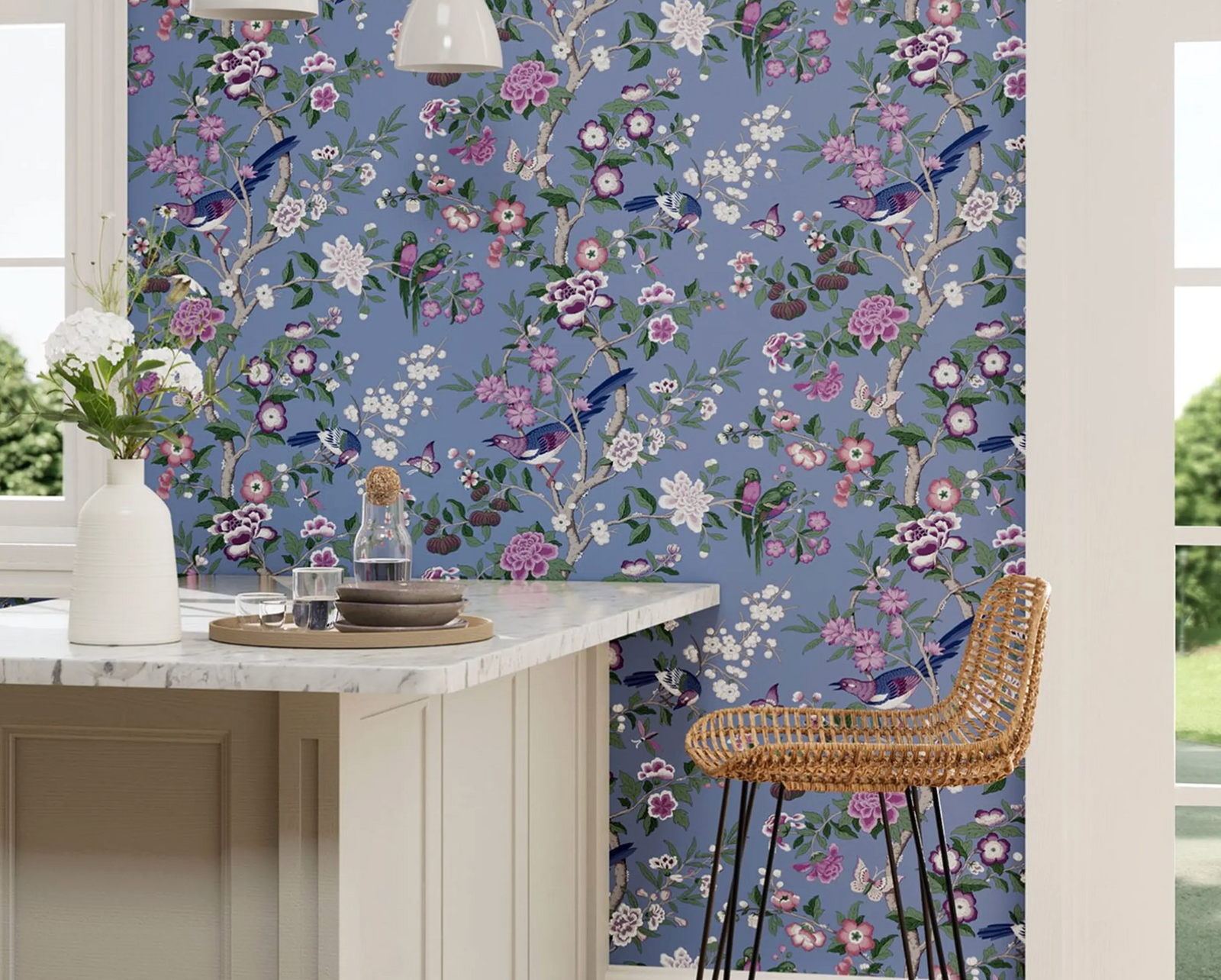 Papel de Parede Chinoiserie Hall, Sanderson