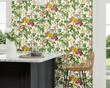 Papel de Parede Bamboo & Birds, Sanderson