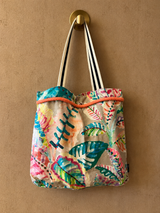 Tote bag padrão floral