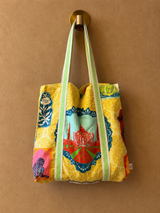 Tote Bag em tons de amarelo