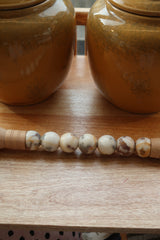 Decorative brush with red stones