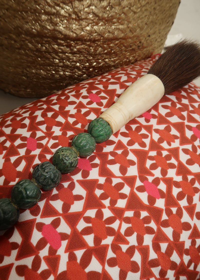 Pincel Decorativo Verde Jade