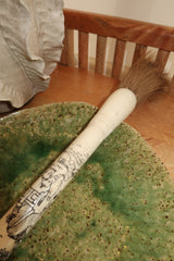 Pincel Decorativo Marfim Ilustrado