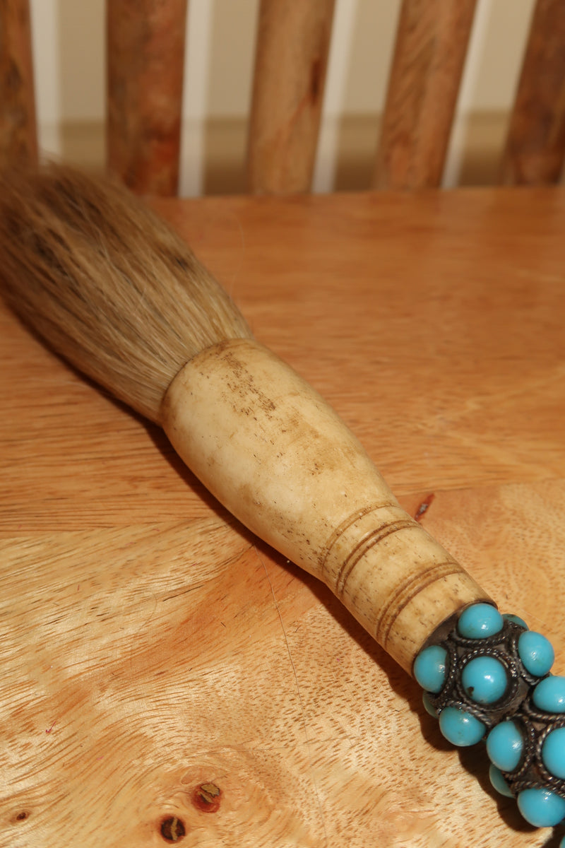 Pincel Decorativo Turquesa Tibetana