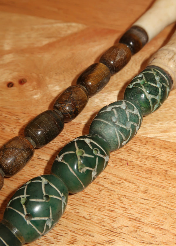 Pincel Decorativo detalhado em Verde Jade