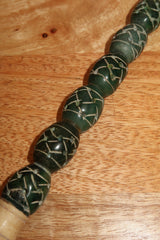 Pincel Decorativo detalhado em Verde Jade