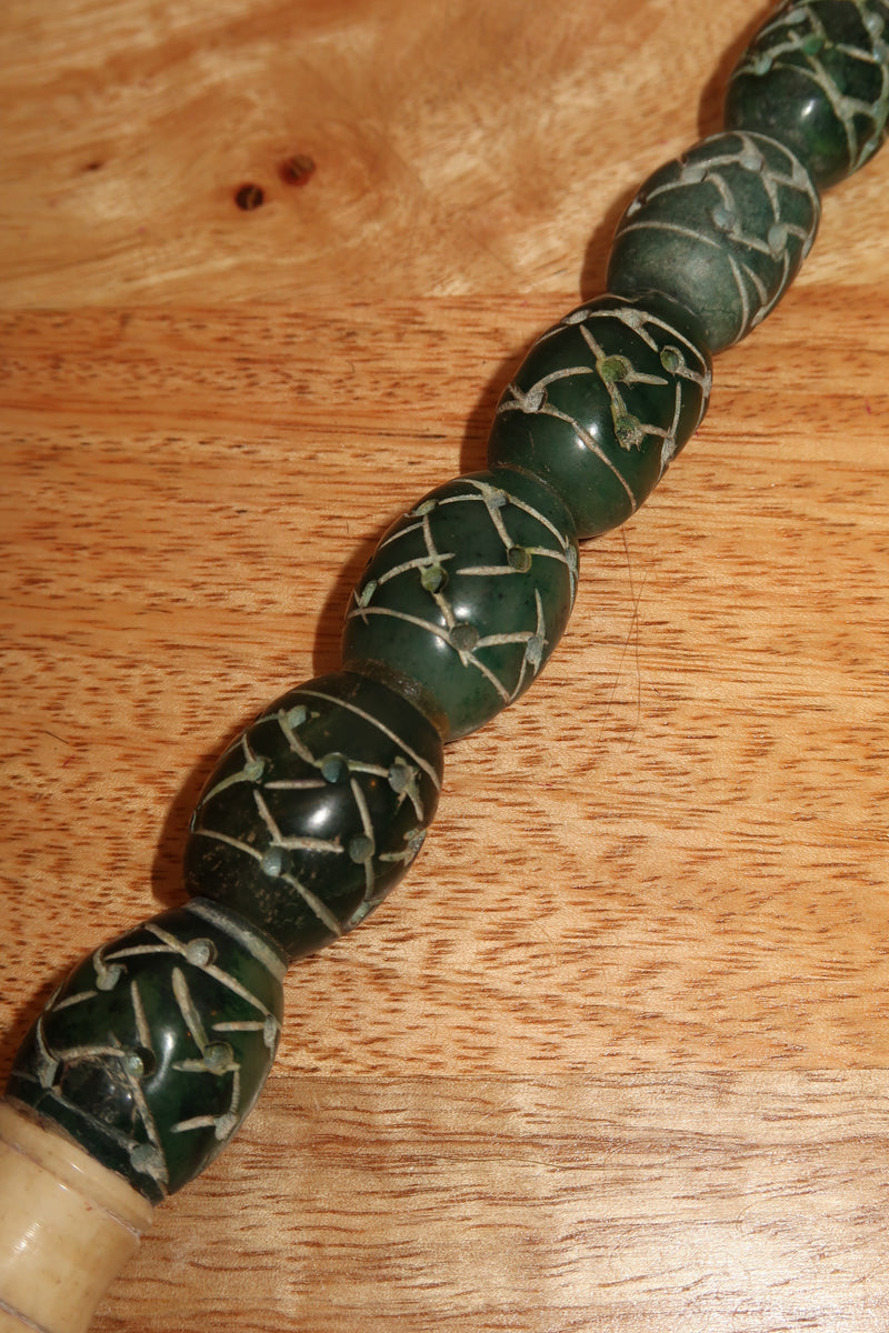 Pincel Decorativo detalhado em Verde Jade