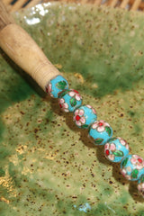 Pincel Decorativo Flores de Cloisonné