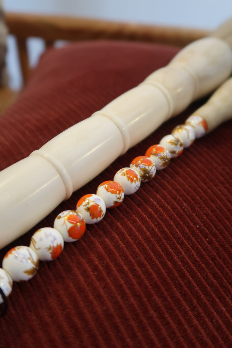 Pincel Decorativo Marfim Oriental