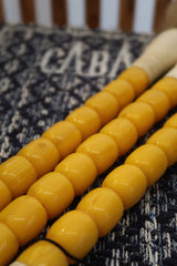 Pincel Decorativo em tom mostarda