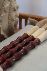 Pincel Decorativo num tom Terracota Envelhecido