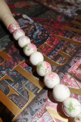 Pincel Decorativo Floral Rosa