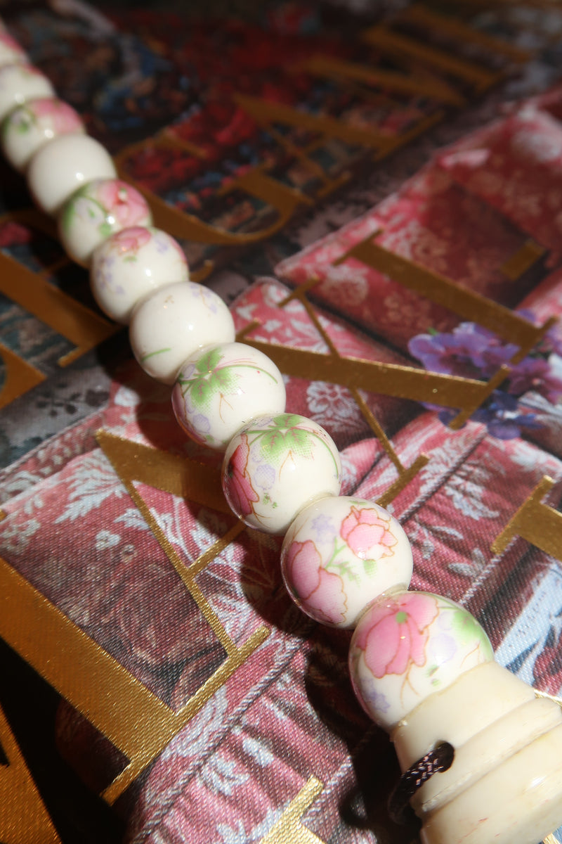 Pincel Decorativo Floral Rosa