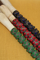 Pincel Decorativo Verde Esmeralda Tibetana