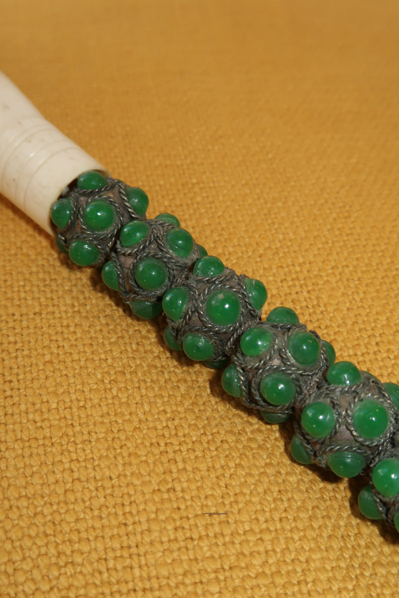 Pincel Decorativo Verde Esmeralda Tibetana