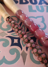 Pincel Decorativo Rosa Velho Tibetana