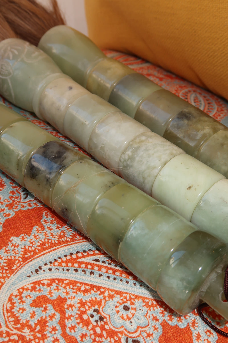 Pincel Decorativo em tons verde jade