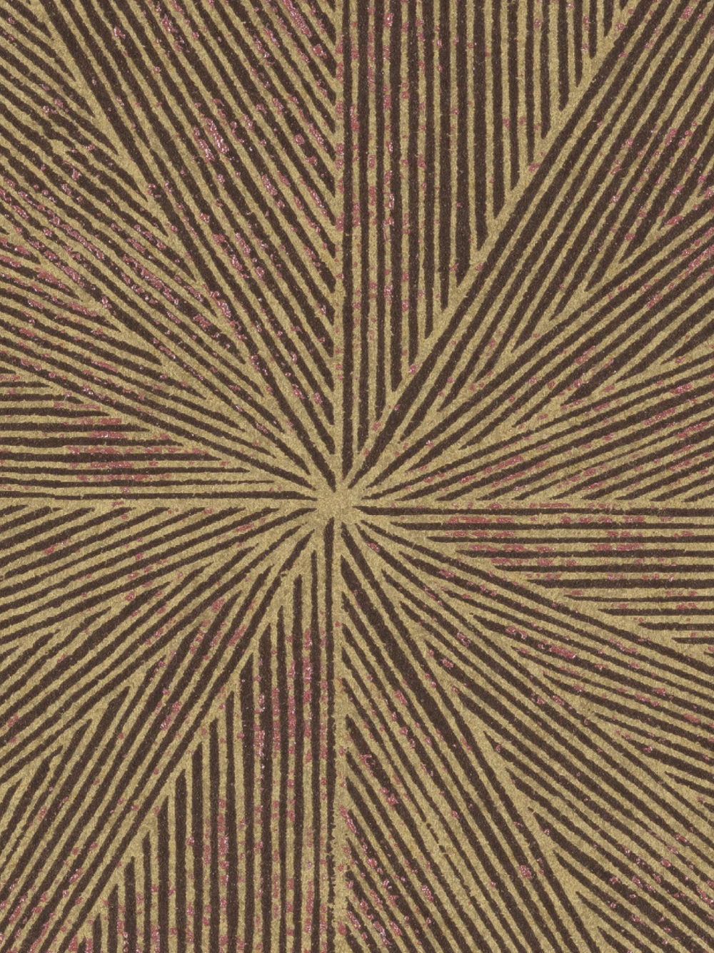 Papel de Parede Elitis Grand Hôtel em tons marrom Élitis