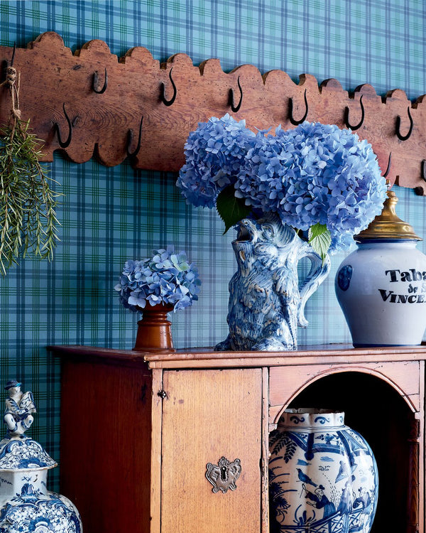 Papel de parede  HUNTLEY PLAID Thibaut