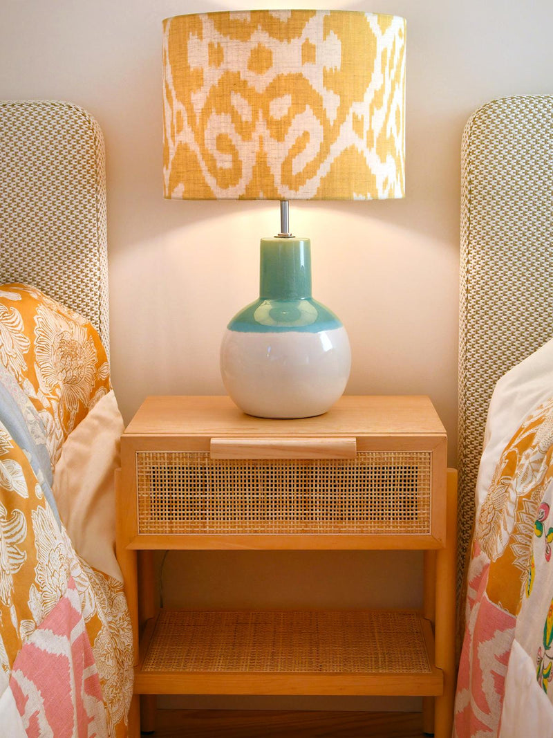 Candeeiro em cerâmica