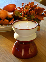 Candle holder in shells