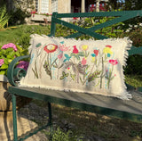 Almofada florida da marca bloomingville
