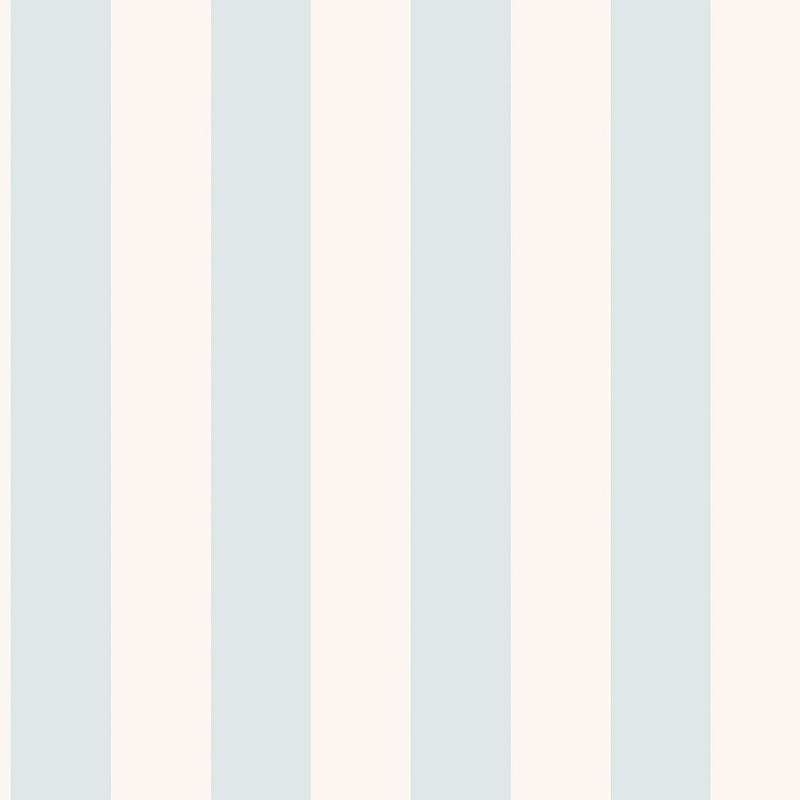 Papel de parede com riscas em tons de azul