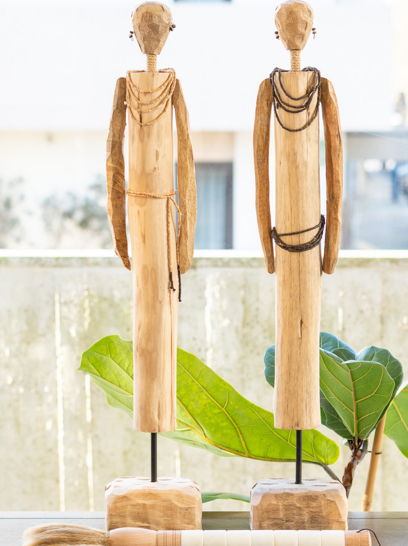 African wooden doll