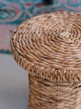 Mesa de apoio em rattan