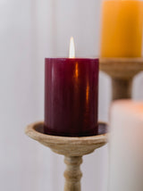 Vela decorativa Bordeaux